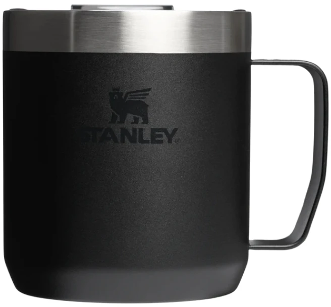 Stanley „Everyday Camp“ termo puodelis, 350 ml, juodas 2.0