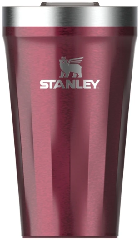 Stanley Thermoglass kasdieninė stiklinė 0,47 l, blizgi, raudona-ruda
