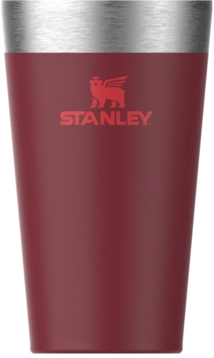 Stanley Thermoglass stiklinė su sudedamomis dalimis, 0,47 l, tamsiai raudona