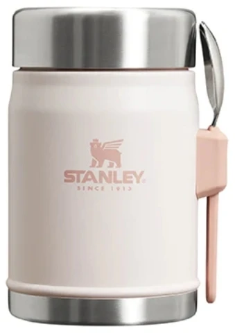 Stanley Thermos food The Legendary Food Jar + Spork 0,4L light pink 2.0