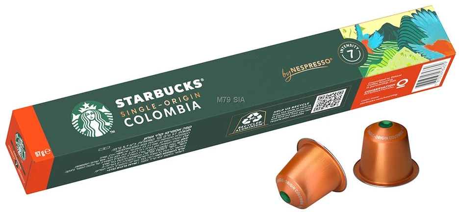 Starbucks kava kapsulėse NESPRESSO NESCAFÉ COLOMBIA