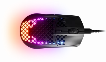 Žaidimų pelė SteelSeries Aerox 3 Onyx , Juodos spalvos