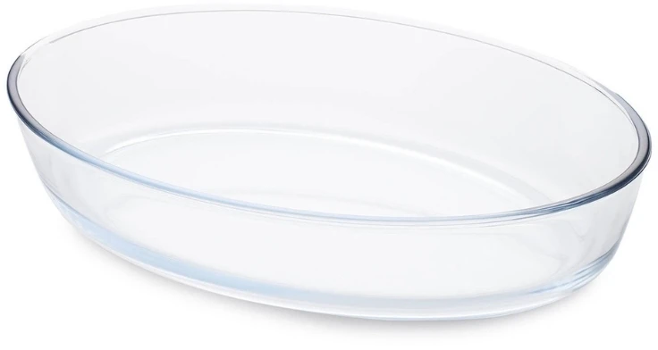 Stoneline Guardini stiklinis kepimo indas ovalus, borosilikatinis stiklas, 35x24x7cm / 3L