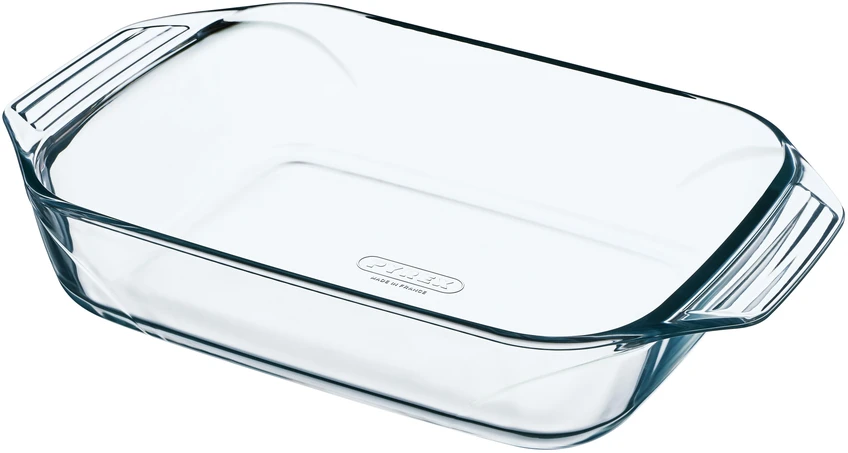 Neatsparus stačiakampis skrudintuvas 35 x 23 cm PYREX