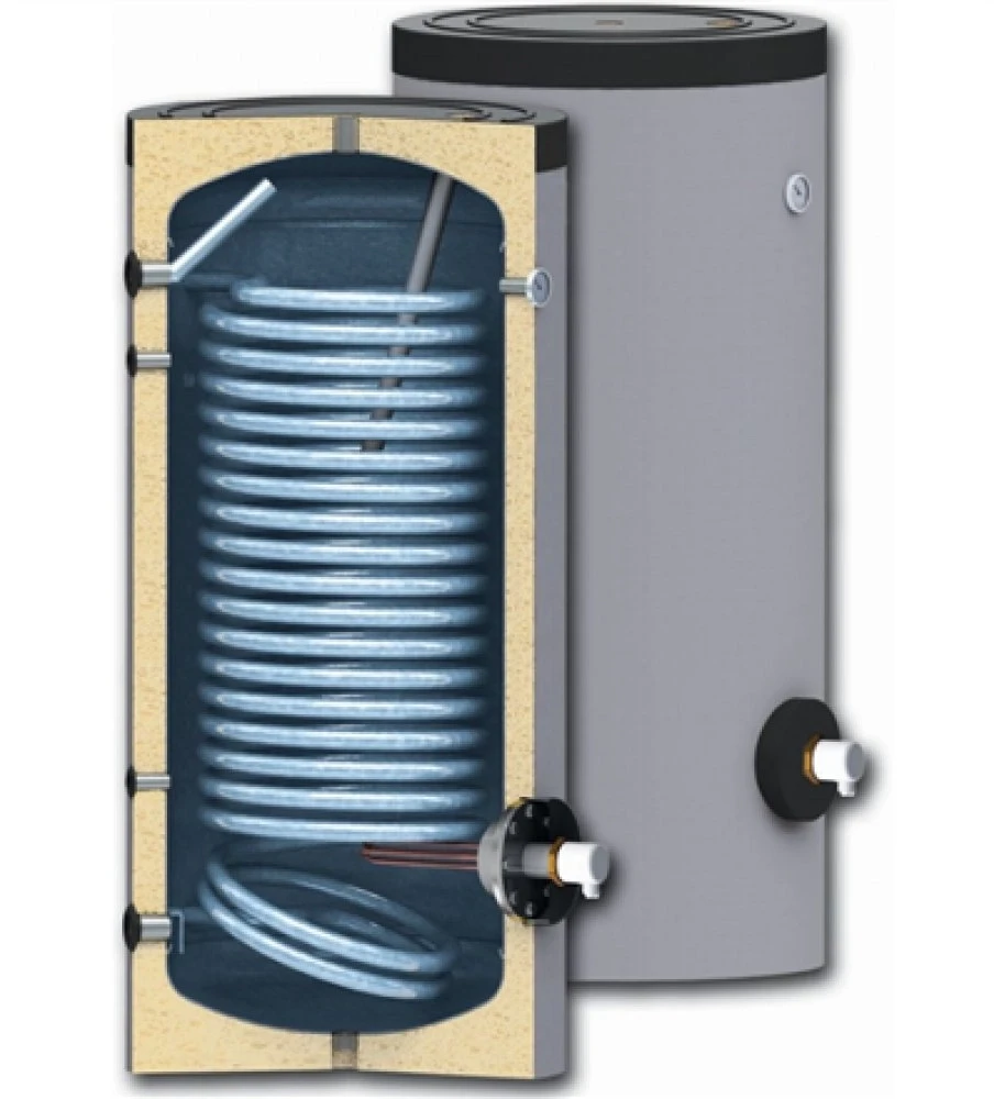 Sunsystem SWPN200 Enameled Vanduo Heater 200L with Heat Exchanger 1.9 m