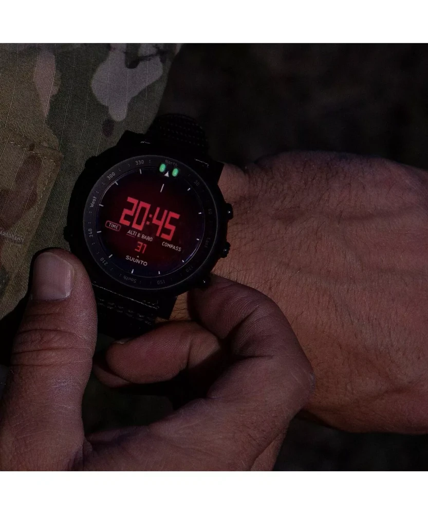 Suunto išmanusis laikrodis Core Alpha Stealth su GPS, Bluetooth, atsparus vandeniui
