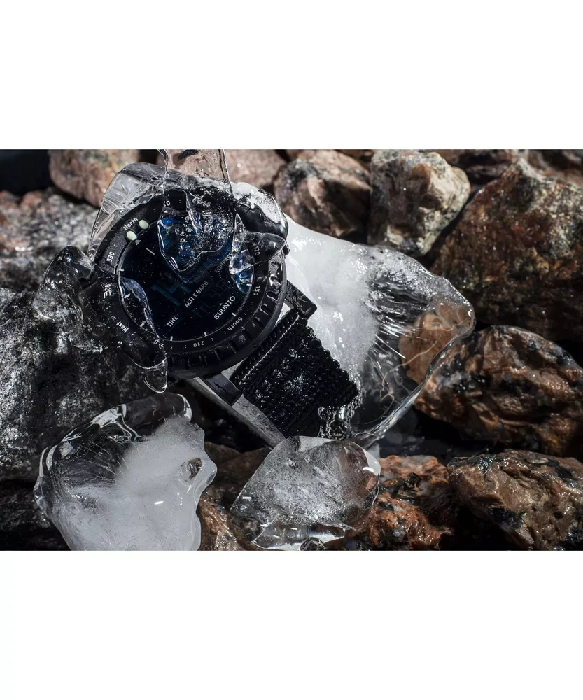 Suunto išmanusis laikrodis Core Alpha Stealth su GPS, Bluetooth, atsparus vandeniui