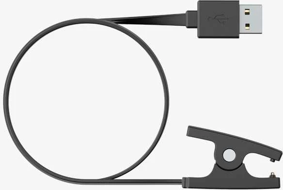 Išmaniųjų laikrodžių Suunto įkrovimo laidas USB, Juodos spalvos