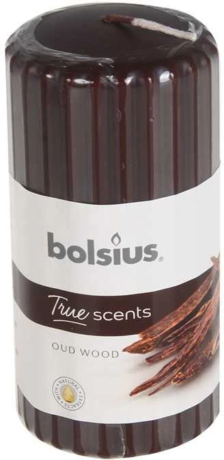 Bolsius koloninė žvakė BOLSIUS True Scents 33H 12CM 3 vnt.. AGARO MEDIS