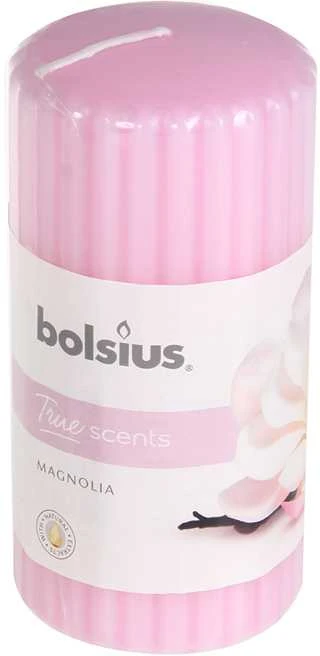 Bolsius koloninė žvakė „Bolsius True Scents“ 33 colių 12 cm, 3 vnt.. Magnolija
