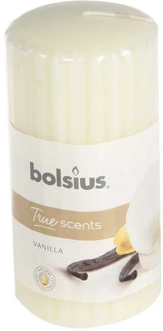Bolsius Cilindrinė žvakė 120/58 Vanilla