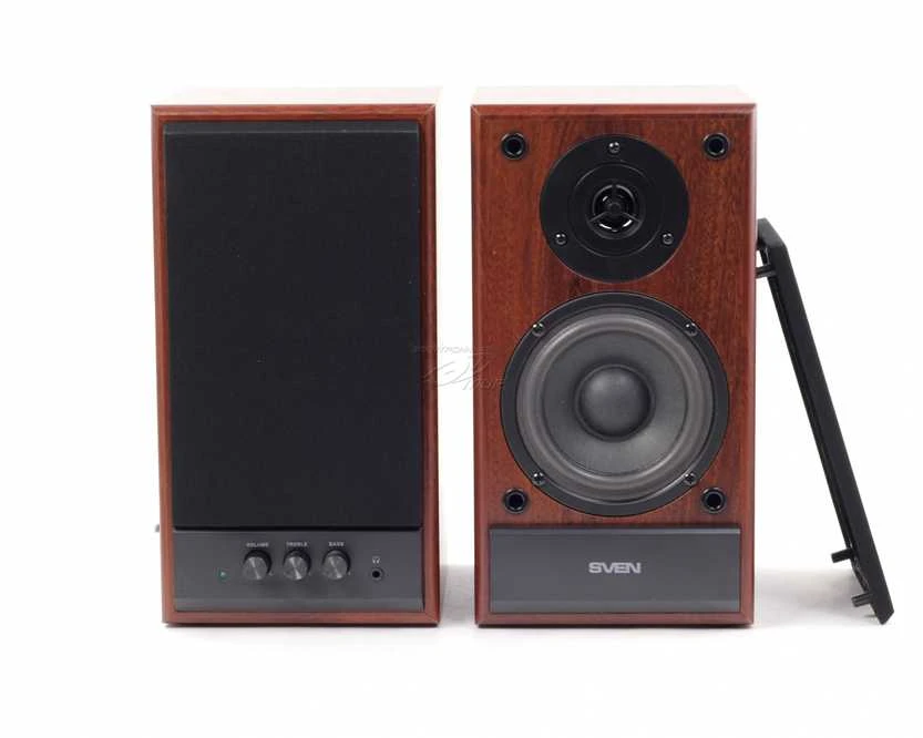 Kompiuterio kolonėlės Loudspeaker Set SVEN SPS-702 SV-0120702BL (2.0, juodos spalvos)