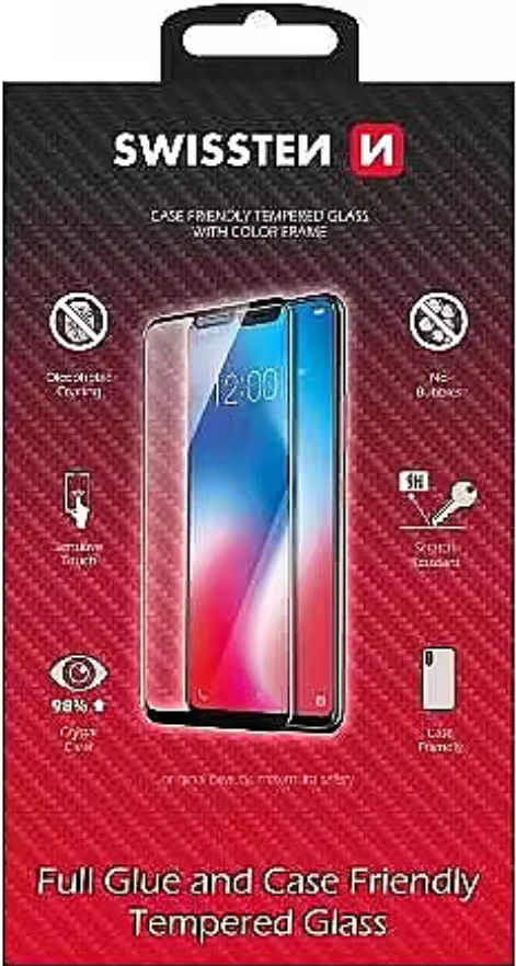 „Swissten“ grūdintas viso veido stiklas, skirtas „Samsung Galaxy A16 5G / 4G“.