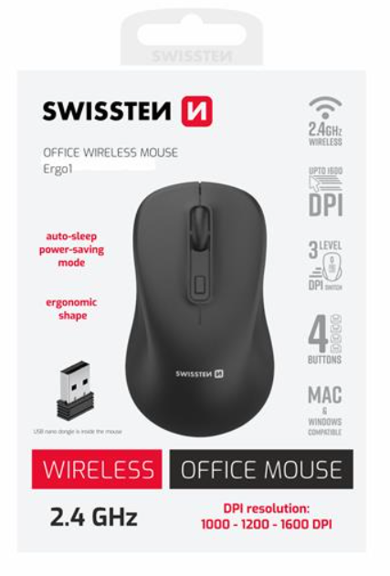 Swissten Office Bezvadu pele 59107310