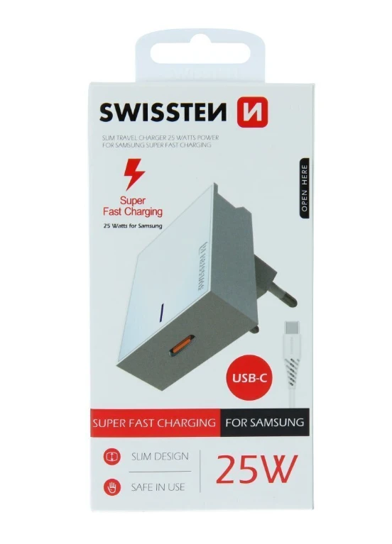 Samsung Swissten 1x USB-C įkroviklis (22050200)