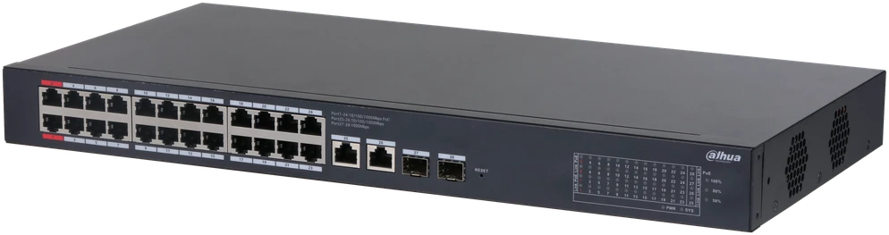 Šakotuvas Dahua Technology Jungiklis POE CS4228-24GT-240 24 prievadų SFP DAHUA