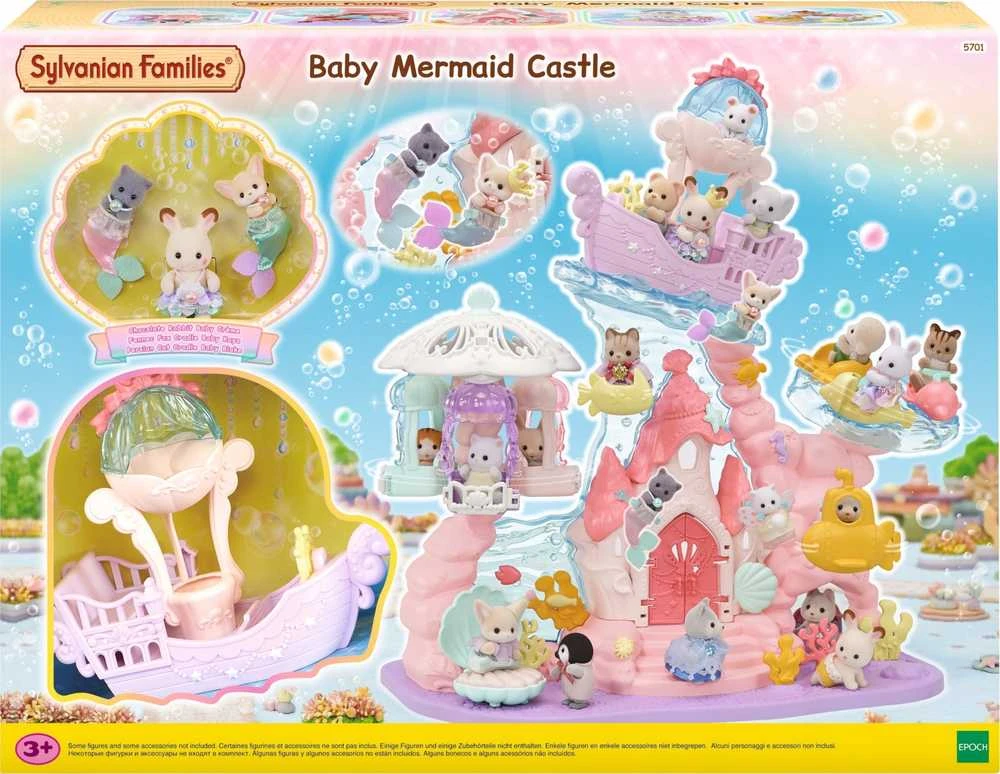 Sylvanian Families Silvanijos šeimos - Mažylių undinėlės pilis (5701)