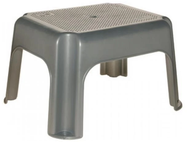 Keeeper Lumarko Taboret prostokątny 36,5x30x24cm sidabrinė (10230)