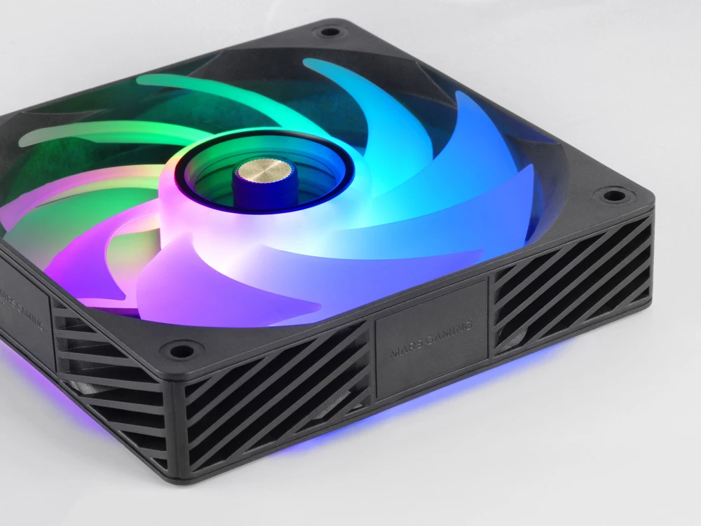 tacens Mars Gaming MFSI4KIT computer cooling system Kompiuterio dėklas Fan 12 cm Juodas