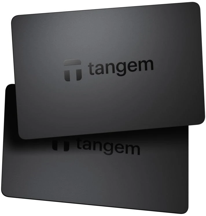 „Tangem“ piniginė – 2 kortelių rinkinys