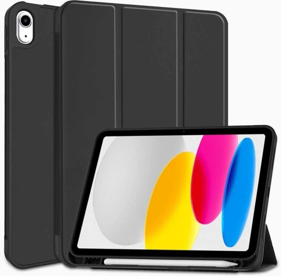 Tech-Protect SC Pen iPad 10.9” 10 / 2022 / 11” 11 / 2025 – dėklas planšetiniam kompiuteriui, juodos spalvos