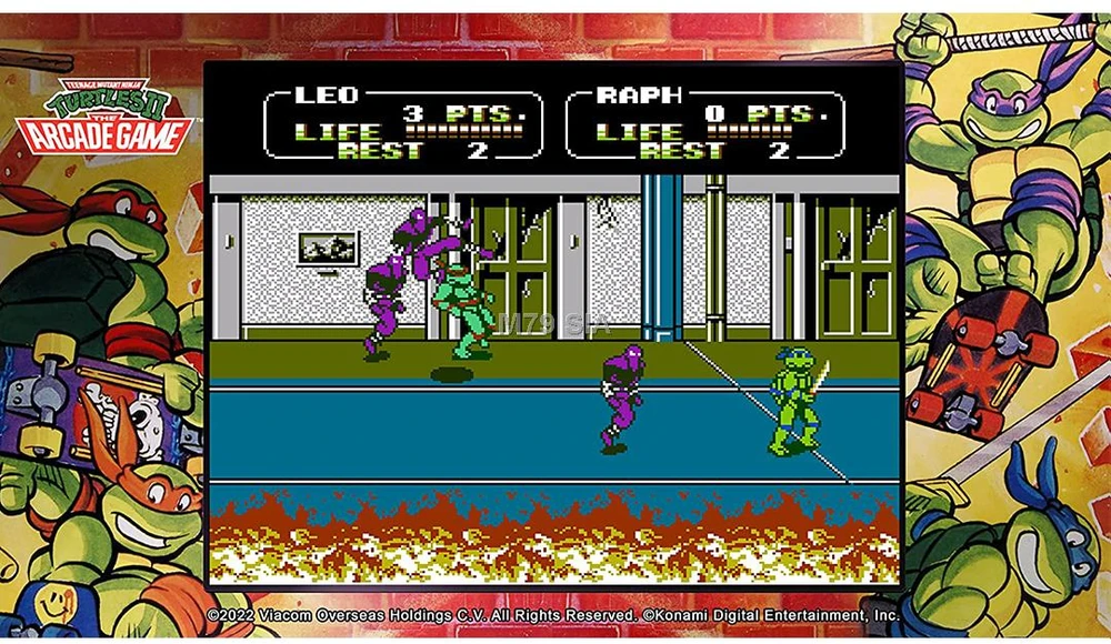 Teenage Paaugliai mutantai nindzių vėžliai: „Cowabunga“ kolekcija – „PlayStation 5“
