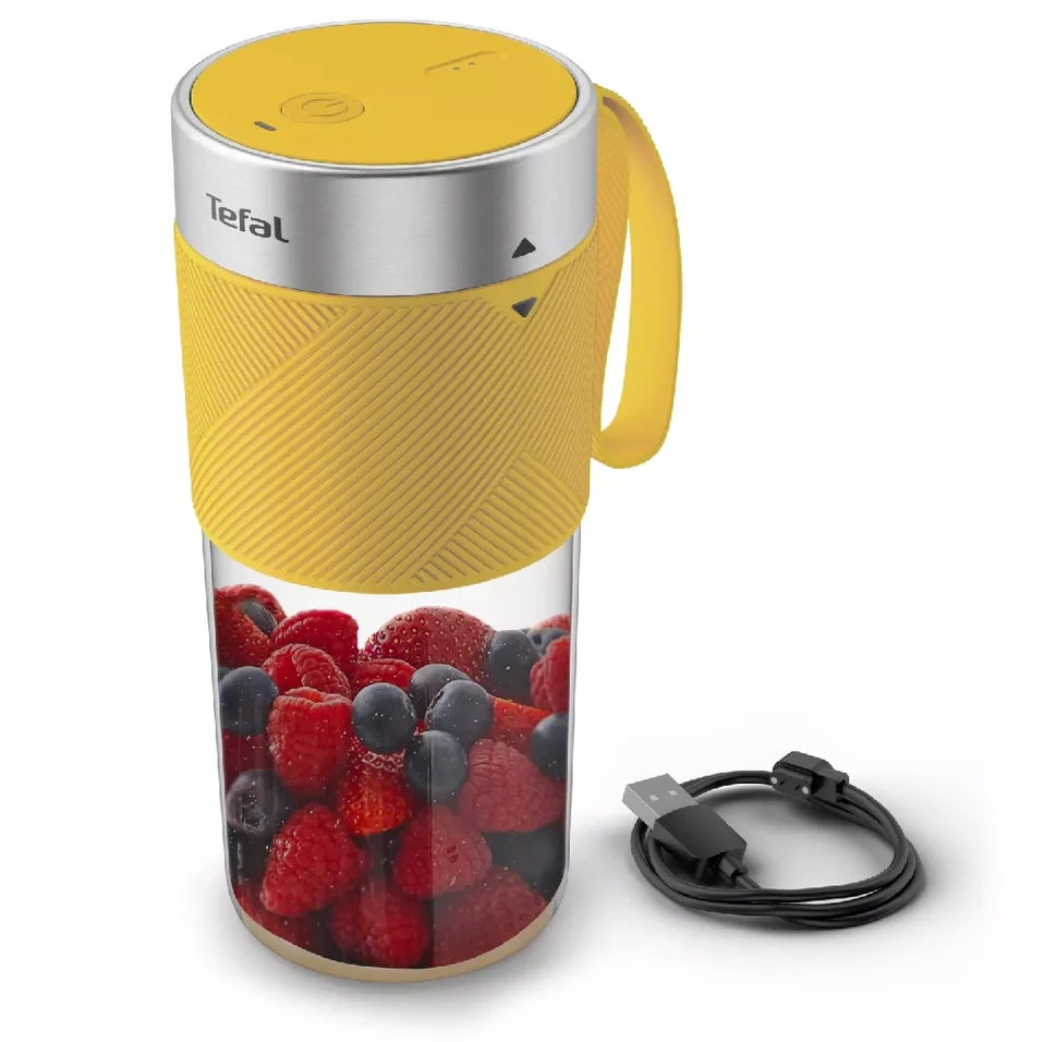 Nešiojama belaidė kokteillinė Tefal Lightmix BL1C0230, 300 ml, geltonos spalvos