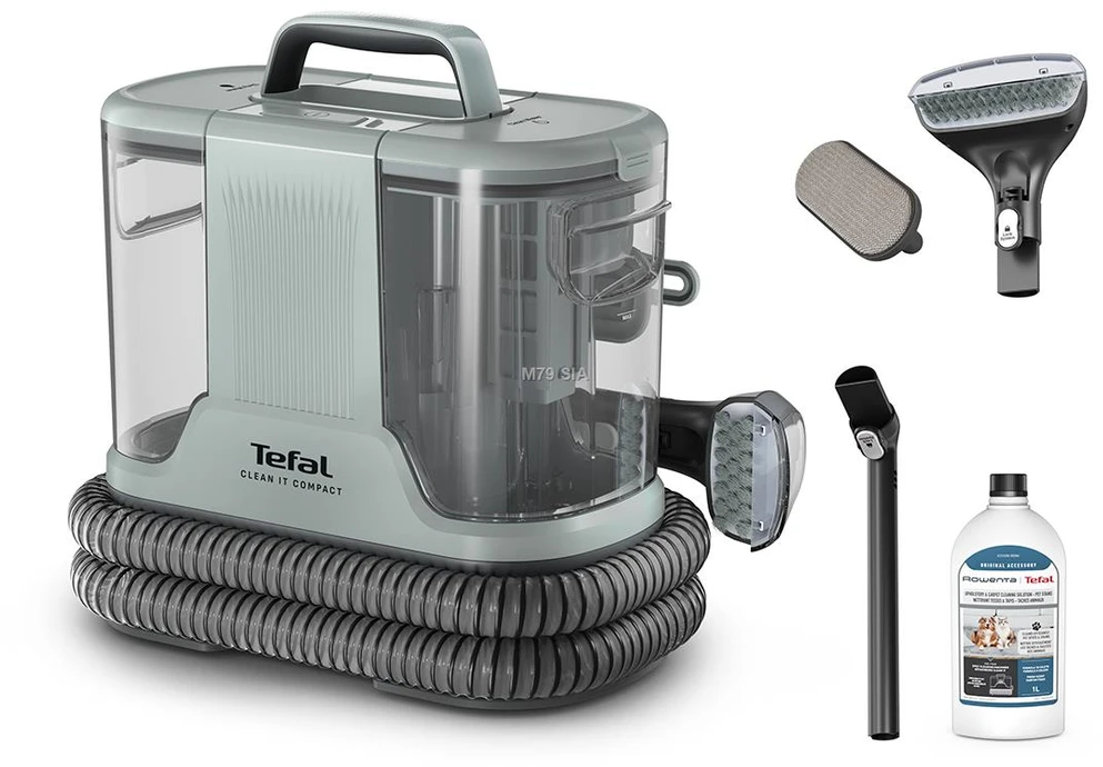 Dulkių siurblys Kilimų ir apmušalų valymo įrenginys Tefal Clean It Compact IZ3020F0