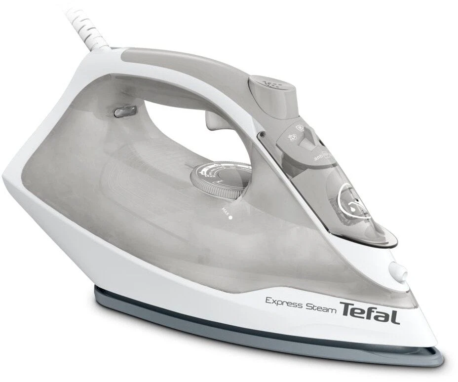 TEFAL Express Garų lygintuvas | FV2863E1 | Garų lygintuvas | 2500 W | Vanduo tank capacity 270 ml | Continuous steam 30 g/min | Steam boost performance 200 g/min