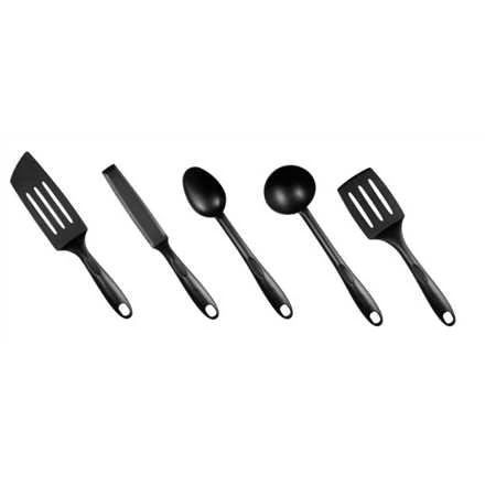 TEFAL virtuvės įrankių rinkinys, medžiaga Aukštos kokybės nailonas, Juodas