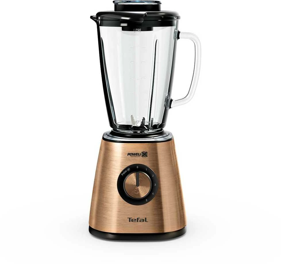 TEFAL | Maišytuvas | BlendForce BL439G10 | Stalviršis | 800 W | Stiklainio medžiaga Stiklas | Stiklainio talpa 1,75 L | Ledo smulkinimas | Varis