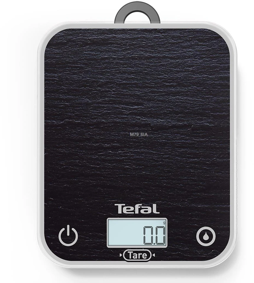 Virtuvinės svarstyklės TEFAL virtuvės svarstyklės | BC50D2V0 Optiss | Maksimalus svoris (talpa) 5kg | Ekrano tipas LCD | Juodas