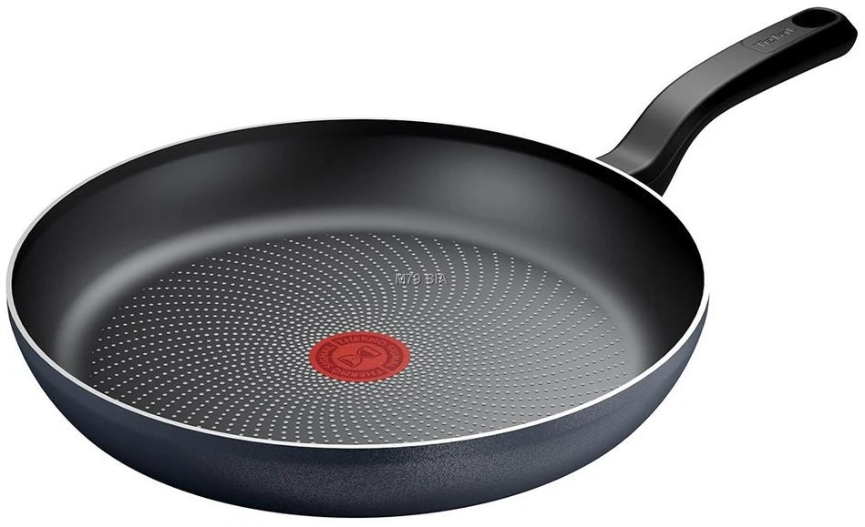 TEFAL keptuvė | H0560742 | Kepimui | Skersmuo 30 cm | Tinka indukcinei kaitlentei | Fiksuota rankena | Juodas