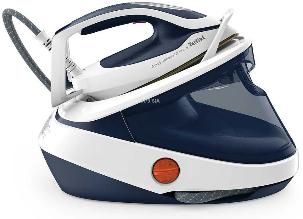 Lygintuvas Tefal Steam Station Pro Express | GV9712E0 | 3000 W | 1.2 L | Baltos/mėlynos spalvos
