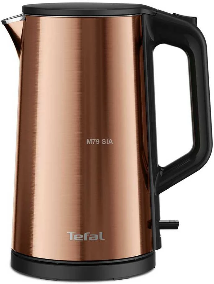 TEFAL | Virdulys | KI583C10 | Elektrinis | 2000 W | 1,5 l | Nerūdijantis plienas | 360° sukamasis pagrindas | Auksas
