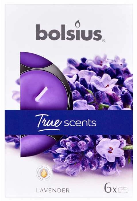 Bolsius BOLSIUS „True Scents 4H“ kvapiosios žvakutės, 60 vnt. LEVANDŲ