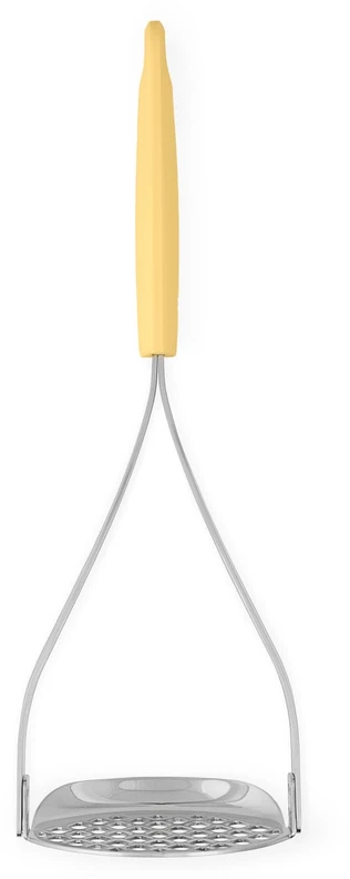Brabantia BRABANTIA Bulvių grūstuvas ir šaukštas Vanilinė geltona 229503