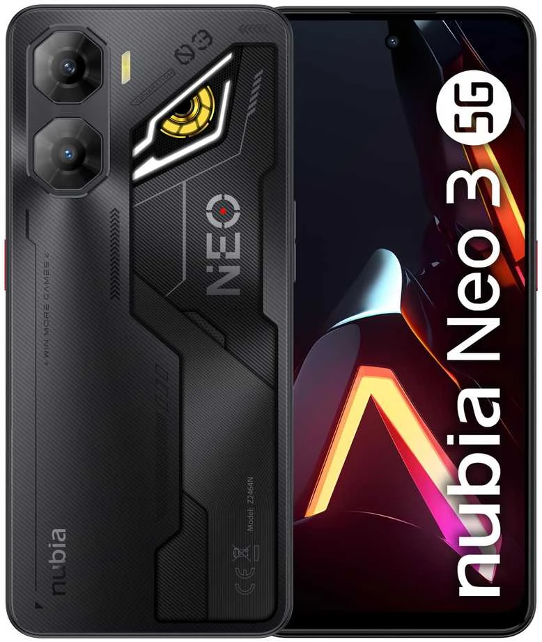 Nubia Neo 3 5G TBD 8/25GB Juodas