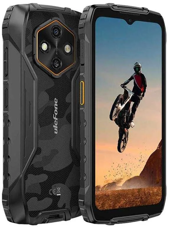Ulefone RugKing 4 Pro 4G smartphone 8/256GB Juodas