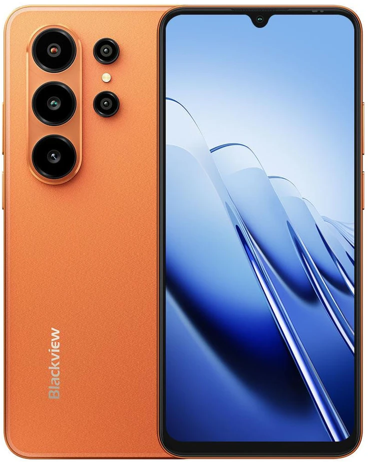 Išmanusis telefonas Blackview WAVE 10 8/128GB Oranžinė (WAVE10 8/128 Oranžinis)
