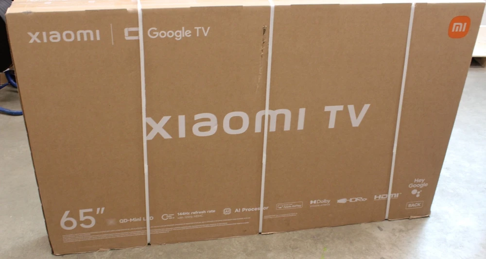 Televizorius Išparduodama. Xiaomi Smart TV S Pro 2026 65" 165 cm 4K UHD (2160p) Google TV PAŽEISTA PAKUOTĖ