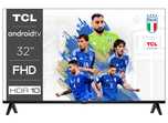 Televizorius TCL S54 32S5400AF TV 81.3 cm (32") Full HD Smart TV Wi-Fi Sidabrinis