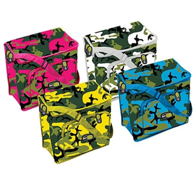 Pilot Pen Style Camouflage 20 assorted thermal bag, fuchsia/mėlynas/yellow/baltas