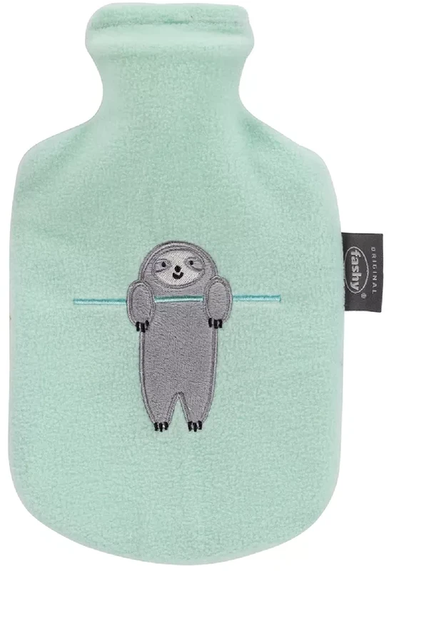 Fashy Hot water bottle 0.8 L with cuddly cover