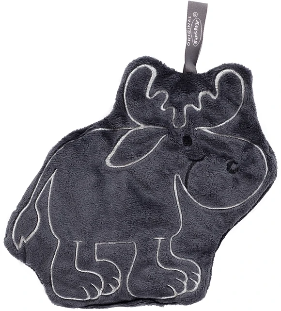 Leifheit Hot water bottle with filling of cherry stones moose "Enno"
