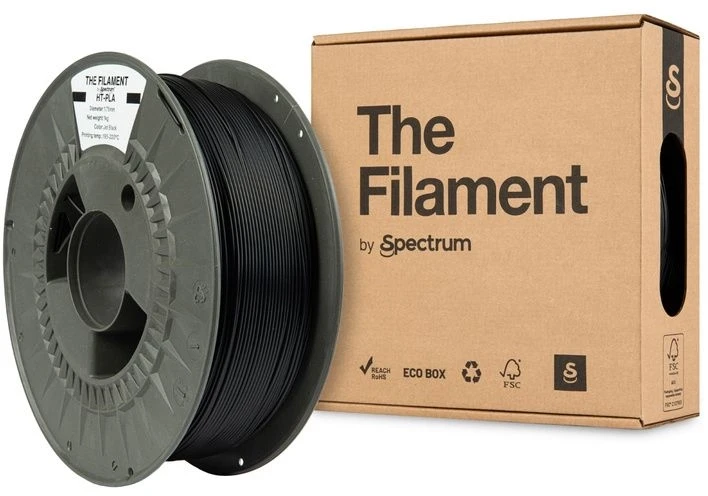 Spectrum Filaments HT-PLA juodas (giliai juodas) 1kg Spectrum filamentai