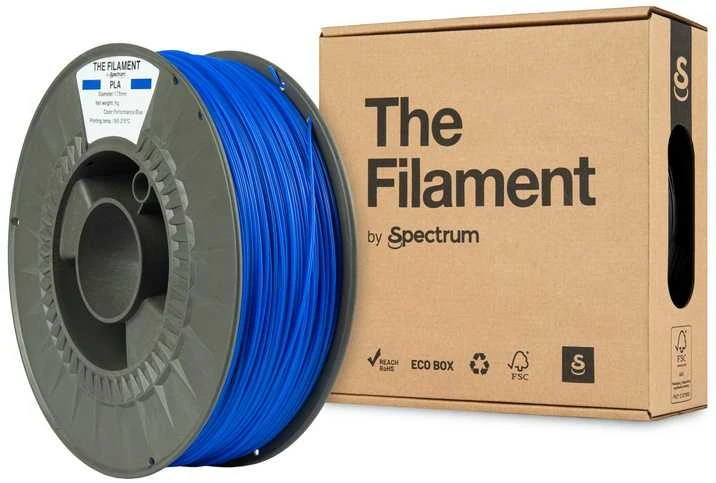 „Spectrum The Filament“ iš PLA 1.75 mm PERFORMANCE Mėlynas 1kg