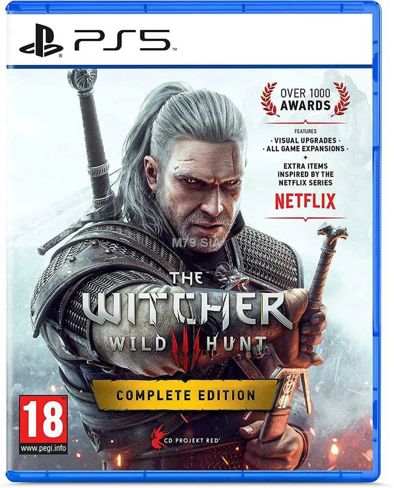 Cd Projekt Red Cd projektas The Witcher 3: Wild Hunt - Complete Edition PS5
