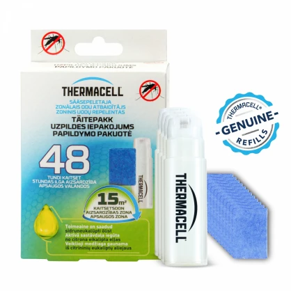 Thermacell uodų repelento pildymas R4 „Citriodiol“, 48 valandoms