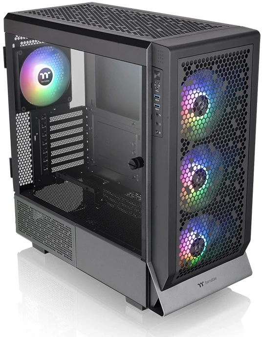 Kompiuterio Korpusas - Thermaltake Ceres 500 TG ARGB, Juodas